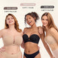 👙 Last Day Special Price £9.99 ! 🤍Women’s Seamless Front Closure Strapless Bra, Ultra Soft Moisture-Wicking Invisible Everyday Bra