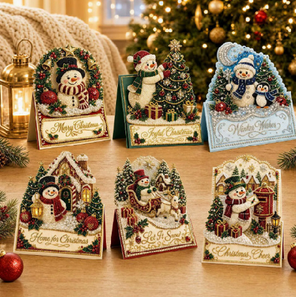 🎅Christmas HOT SALE - ￡9.99!!💞50K+ SOLD!✨DIY 3D Christmas Greeting Cards  6-Piece Set