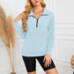 🎉2026 Hot Sale 50% OFF💞🔥Women's Half Zip Sweatshirt Hoodless Hoodie Stand Collar Top