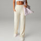💗LAST DAY SPECIAL SALE 50% OFF👖Women's Plain Loose Wide Leg High Waist Sporty Straight Leg Pants with Pockets✨-Comfortable Daily Wear