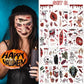 🎃Hot Sale 49% Off🎁Halloween Prank Makeup Temporary Tattoo😈Realistic & Easy To Remove