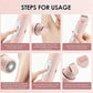 🎉Limited Sale 50% OFF🍑🌸Electric Shaver and Razor Rechargeable 2-in-1 Body and Facial Epilator, 👙Dual Heads for Painless Trimming of Pubic Hair, Face, Underarms and Legs, IPX7 Waterproof✨