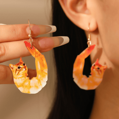 🦐Hot Sale 49% OFF😺Shrimp Meowgic Earrings