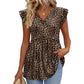 📢2026 HOT SALE 50% OFF👚Women's Summer Babydoll Shirts Ruffle Sleeve Tops💃