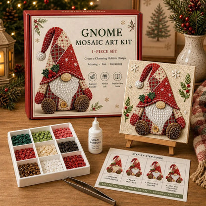 🌸Gnome Mosaic Art Kit – Create Your Own Charming Handmade Masterpiece
