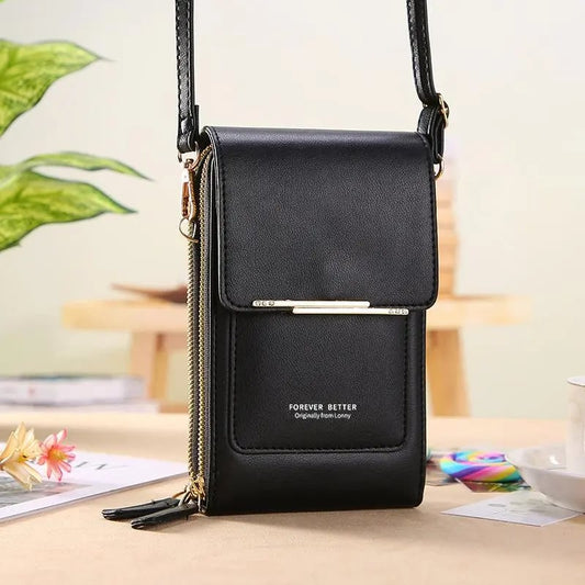 🏆Special Offer Buy 1 Get 1 Free‼️👜📱 Simple and elegant women's touchscreen crossbody phone wallet