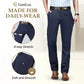 ⏳LAST DAY SALE 65% OFF⚡👖Men's High Stretch Straight Fit Pants