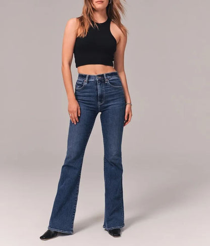🔥🎉Hot Sale🔥Trims the figure - Ultra High Rise Stretch Flare Jean(45%OFF)