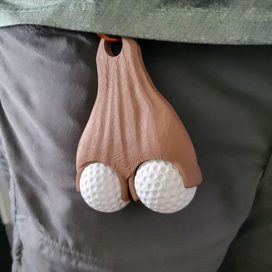 🎅Christmas Sale 49% OFF⛳Golf Ball Testicle Sac Holder: The Ultimate Gag Golfer Gift! 🤣