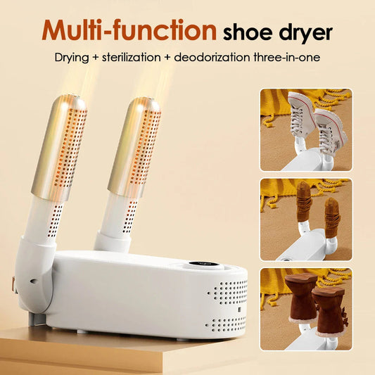 🔥Limit Time 49% OFF🔥Rapid Drying & Sterilizing Shoe Dryer with Intelligent Timing