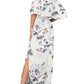 ⏰Summer Hot Sale 50% OFF💃Women's Off-Shoulder Ruffled Side-Slit Maxi Dress with Pockets