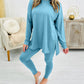 🎉2026 New Arrival 49% OFF💓 Buttery Soft Microfiber Long Sleeve Side Slit Loungewear Set