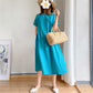 🔥Summer Hot Sale 49%Off👗Loose Cotton And Linen Dress😍✨