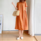 🔥Summer Hot Sale 49%Off👗Loose Cotton And Linen Dress😍✨