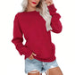 💖2026 Autumn’s Sale 70% OFF✨🍂Women's Crewneck Hoodless Sweatshirt With Kangaroo Pocket Longsleeve Oversized Pullover