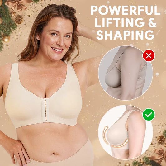 💖LAST DAY SALE 65% OFF💖Front Buckle Wireless Breatheable Lift Bra
