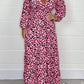 🎉Spring Specials Sale 50% OFF💃Women’s Heart Smocked Midi Dress