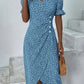 🌷2026 Summer Hot Sale 50% OFF🍃Women's floral v-neck printed dress