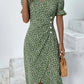 🌷2026 Summer Hot Sale 50% OFF🍃Women's floral v-neck printed dress
