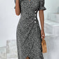 🌷2026 Summer Hot Sale 50% OFF🍃Women's floral v-neck printed dress
