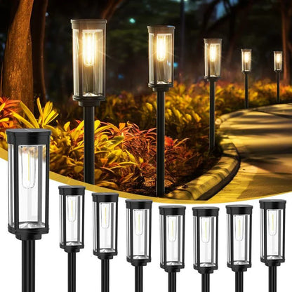 🔥LIMITED SALE: BUY 3 FREE 1!!✨Solar Pathway Lights Outdoor