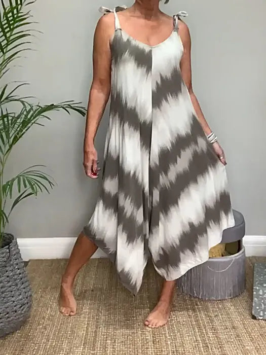 🔥LAST DAY SALE -49% OFF👍Women's Tie Dye Wide Leg Jumpsuit