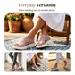 ⏳2026 Summer Hot Sale 70% OFF🎁Women’s Knit Platform Sandals – Lightweight, Breathable & Arch-Supported 🏝️☁️  Cushioned Memory Foam Footbed • Non-Slip Sole • All-Day Comfort for Summer Walks, Holidays & City Days 🎁🇬🇧