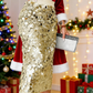 💖LAST DAY SALE 50% OFF👍✨Women's Glitter Sequins Midi Skirt