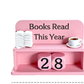 💥New Year Hot Sale 49% OFF✨📖 -Modern Classics Wooden Books Read Counter