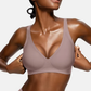 💖LAST DAY SALE 50% OFF💕Womens Comfortable Wireless Bralettes Seamless Deep V Everyday Bra