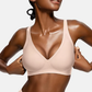 💖LAST DAY SALE 50% OFF💕Womens Comfortable Wireless Bralettes Seamless Deep V Everyday Bra