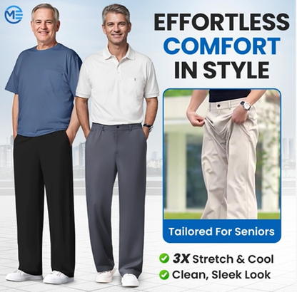 🔥Last Day Sale 70% OFF🏆Ultra Comfort Ice Silk Flexible Casual Pants