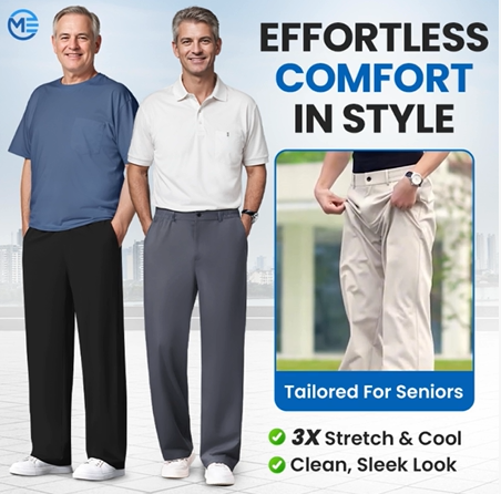 🔥Last Day Sale 70% OFF🏆Ultra Comfort Ice Silk Flexible Casual Pants