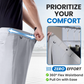 🔥Last Day Sale 70% OFF🏆Ultra Comfort Ice Silk Flexible Casual Pants
