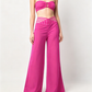 💖2026 NEW TYPE SALE 50% OFF💷🍃Women's Casual Hollow-out High-Waisted Wide-Leg Pants