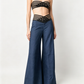 💖2026 NEW TYPE SALE 50% OFF💷🍃Women's Casual Hollow-out High-Waisted Wide-Leg Pants
