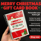 🎁70% OFF!!!-Ready for Christmas!🎅Christmas Gift Card Book, DIY Spiral-Bound Christmas Gift Card Holder Book🎁Personalized Xmas Gifts for Family, Festive & Party Supplies