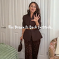 🍂LAST DAY SALE 70% OFF👍🤎Women's Brown Collarless Long Sleeve Blazer | Office & Casual Chic Jacket