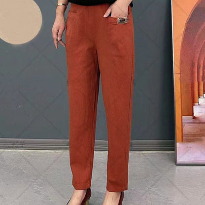 💝Hot sale 49% off💝Women's Elastic Waist Cotton Pants