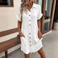 💃Summer Hot Sale 50% OFF! 💎✨Women’s Summer Midi Dress – Breezy, Flattering & Effortlessly Chic! Lightweight Button-Down with Pockets 🇬🇧☀️