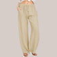 🔥LAST DAY SALE 49% OFF🔥Women's Summer Linen Cotton Wide Leg Pants