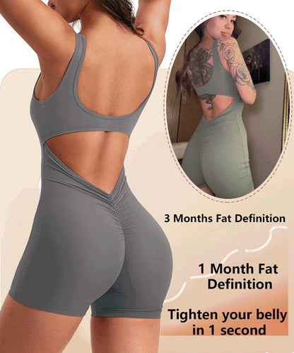 ✨Limited Sale 50% OFF✨Crinkle-Butt Jumpsuit For A Curvy, Confidence-Boosting Look