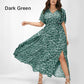 🎉Hot Promotion 50% OFF💃Women's Bohemian Floral Split Maxi Dress With Elastic Waist