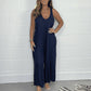 🔥HOT SALE 5O% OFF🔥V-Neck Sleeveless Wide Leg Long Pants Jumpsuit