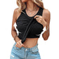 💖LAST DAY SPECIAL SALE 50% OFF🍃💖Women's Ribbed Stretchy Tank Top with Built-in Bra