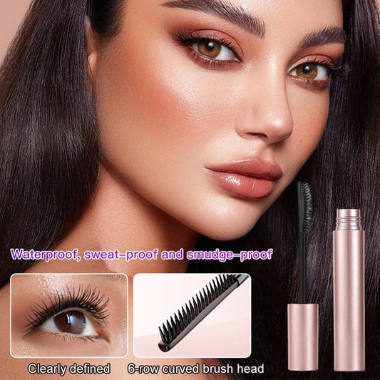 💥Limited Offer!🔥Buy 1 Get 1 Free!🎁 [Waterproof and Non-Smudging] Lengthening and curling long-lasting mascara