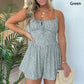⏰Hot Sale 49% Off💃✨Women’s Summer Floral Spaghetti Strap Romper