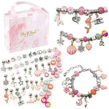 🔥Hot Sale 49% Off🎁Charm Bracelet Jewelry Making Kit