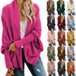 🎁Early Xmas Sales - 49% OFF✨Women'S Batwing Cable Knitted Slouchy Oversized Cardigan Sweater
