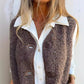 💕Autumn Sale 49% OFF🌷Women's Fall Button Down Short Warm Vest
